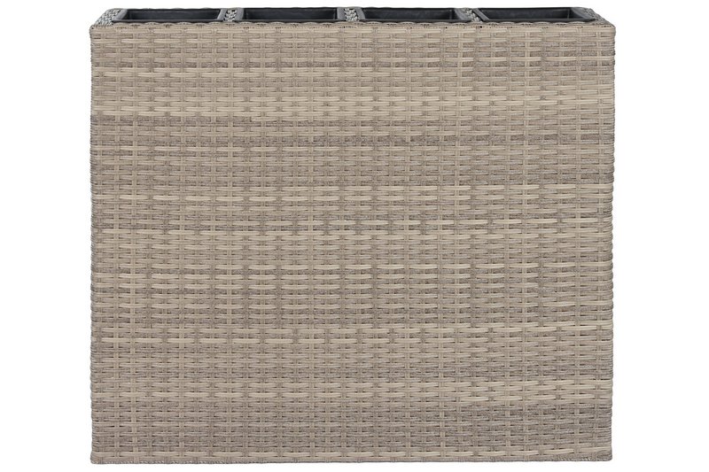 MACETERO RATAN SINTETICO PP 95X26X80 JARDINERA MC211113