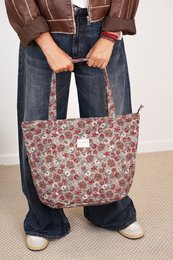 Large Shopper with zipper NIRA