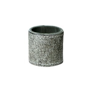 Serviettenring Rindsleder grau 5cm
