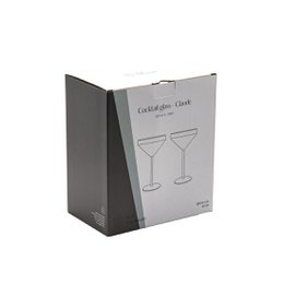 Cocktail glasses Claude, set of 2, grey