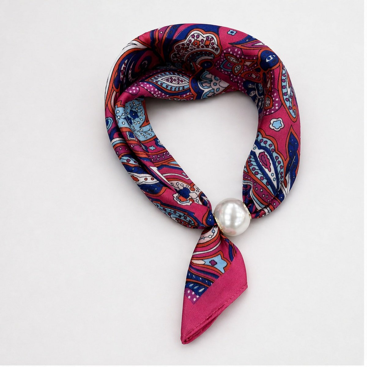 Fuchsia Paisley One Size Fuchsia