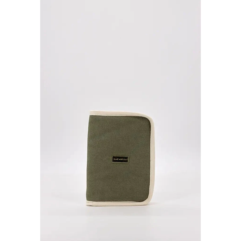 Porte Documents en Tissu pour Bébé, Terre Cuite
