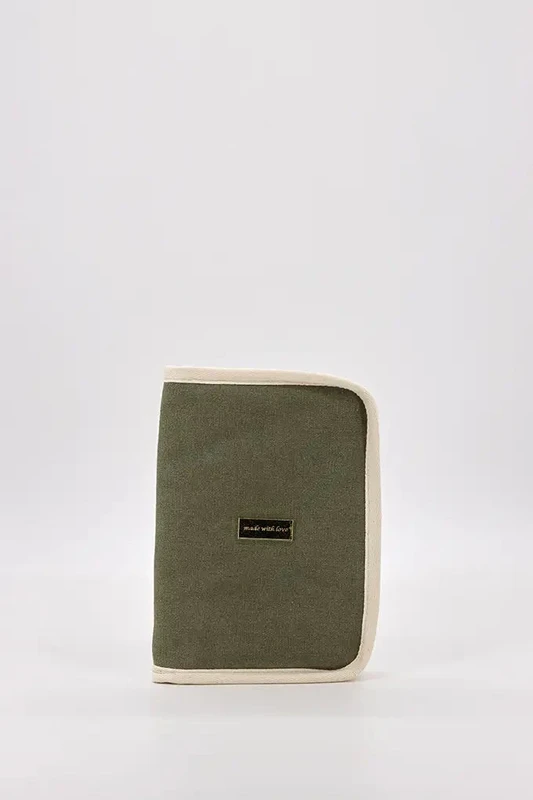 Porte Documents en Tissu pour Bébé, Terre Cuite