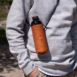 Wasserflasche - Orange Tiger Cover - 600ml