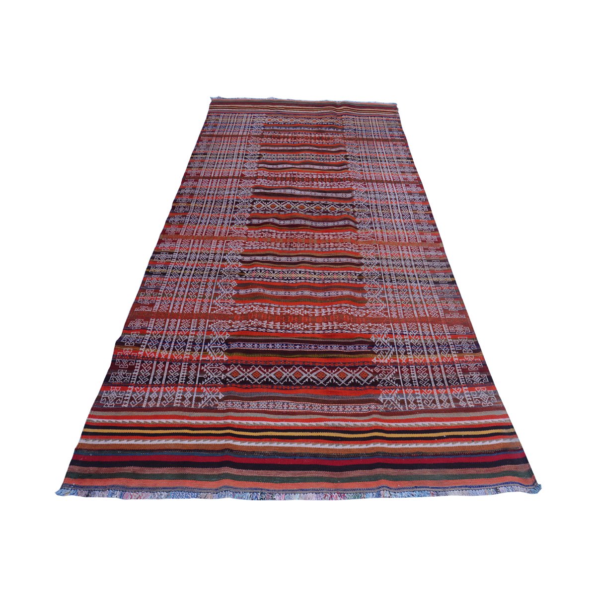 Baluch Soumak Mule Fawn Vintage vloerkleed