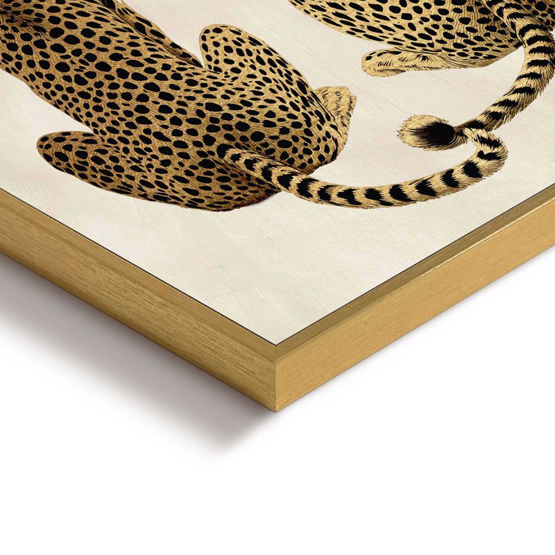 Painting Slim Frame Loving Cheetas 40x30