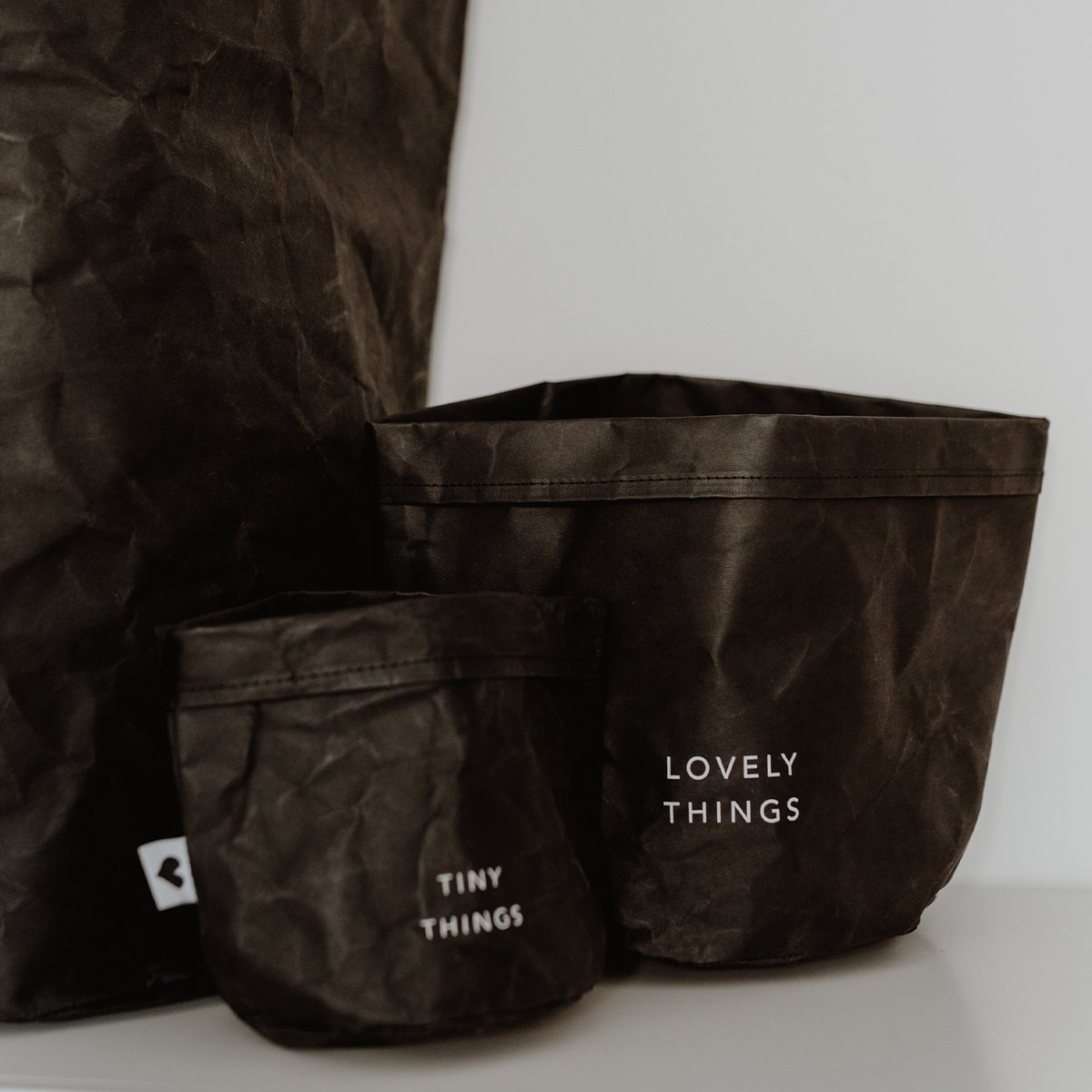 Paperbag 2 szt. Lovely & Tiny (zestaw = 6 zestawów)
