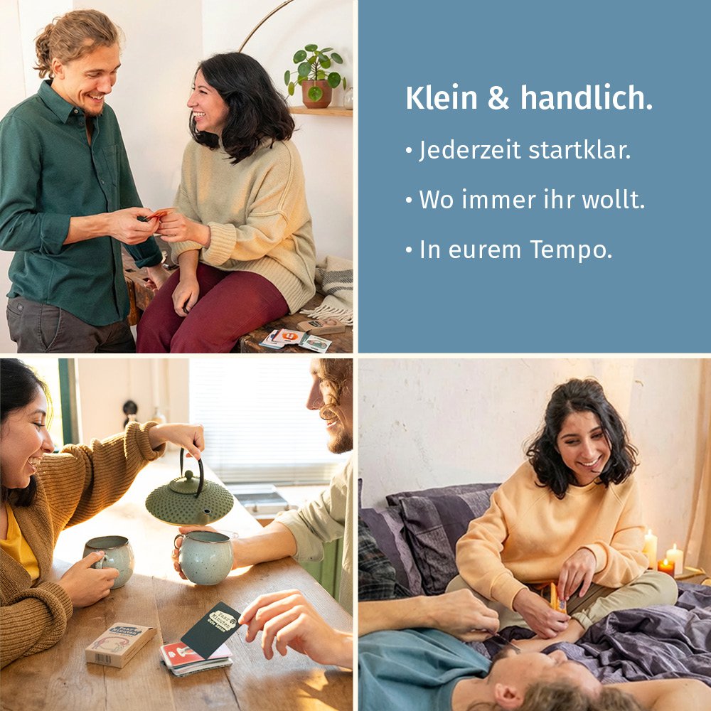 Couple Minutes Deep – Juego de tarjetas de conversación para parejas