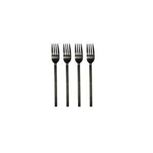Leeff Vorken Charlot, set van 4 zwart