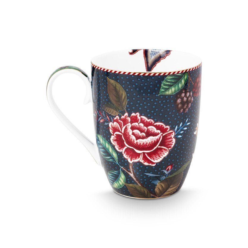 Set/2 Mugs Large Berry Blues 350ml