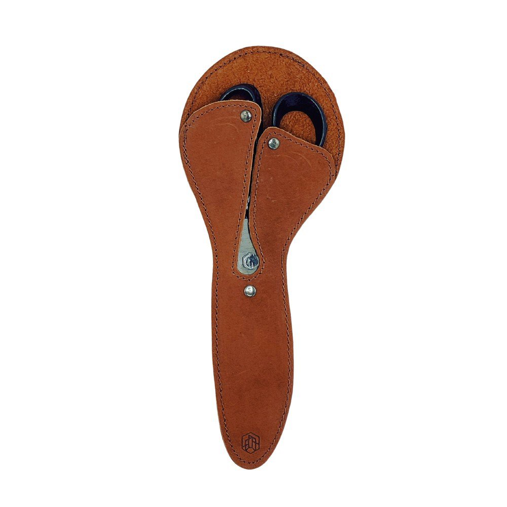 All Purpose scissors with leather sleeve, Brut Homeware