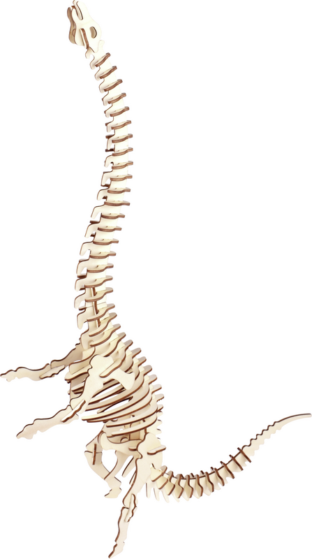Diplodocus-Bausatz aus Holz
