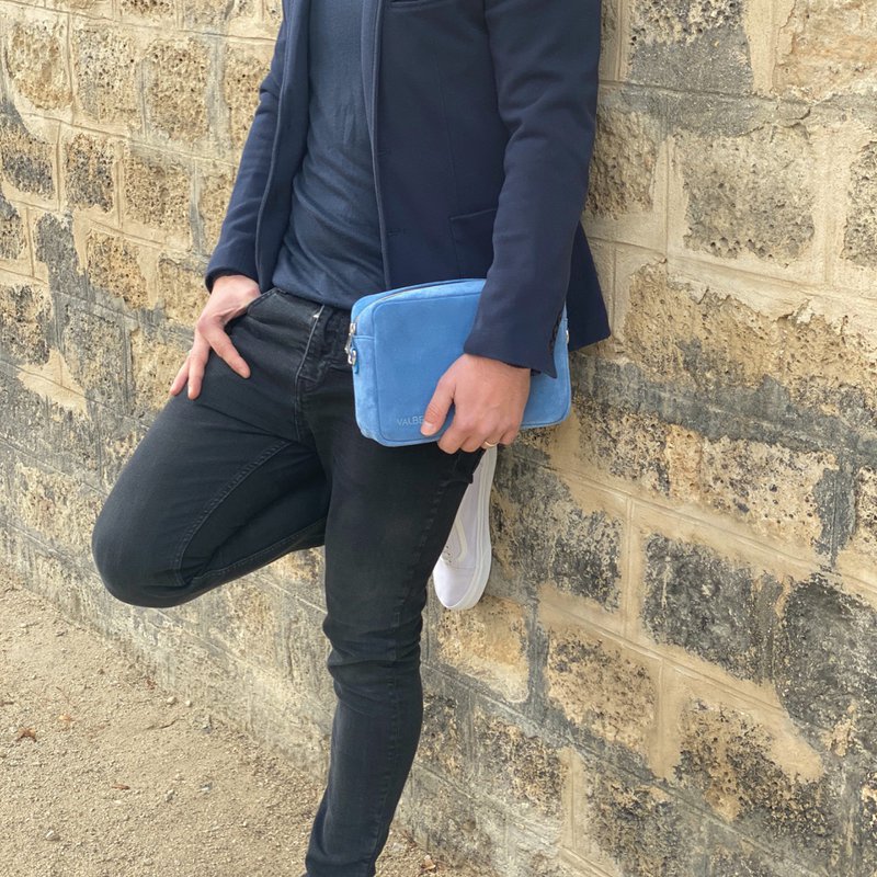 Pochette Grevy - Bleue