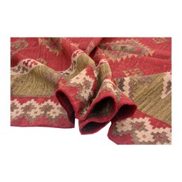 Handgewebter Vintage Makara Teppich