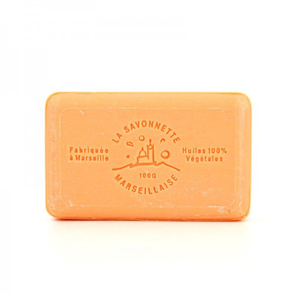5x Savon de Marseille goat's milk peach soap 100g