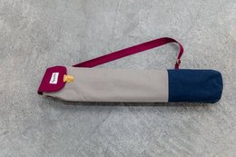 Bæretaske til økologisk yogamåtte "Aubergine"