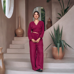 Saga Muslin Pant