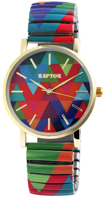 Raptor women's wristwatch with drawstring