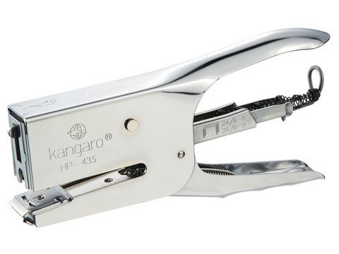 Heftgerät Kangaro HP 435 Chrom max. 30/40 Blatt, 24/6 24/8 26/6 26/8 Heftgerät