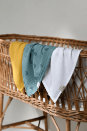 TISU muslin, Mustard Yellow
