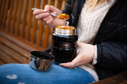 STAINLESS KING FOOD JAR 0.47L