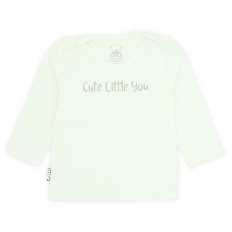 Manches longues | Mignon petit toi | blanc