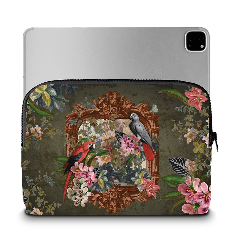 PAPEGAAIEN IPAD HOESJE