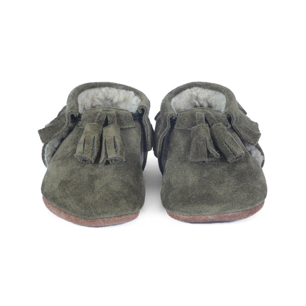Buty dziecięce Miękkie skórzane mokasyny