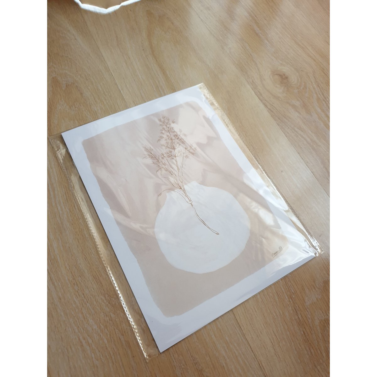 Poster Set A4 - Skandi & Japandi Bestseller - Nachhaltige Kunstdrucke auf Recyclingpapier in Zellophan