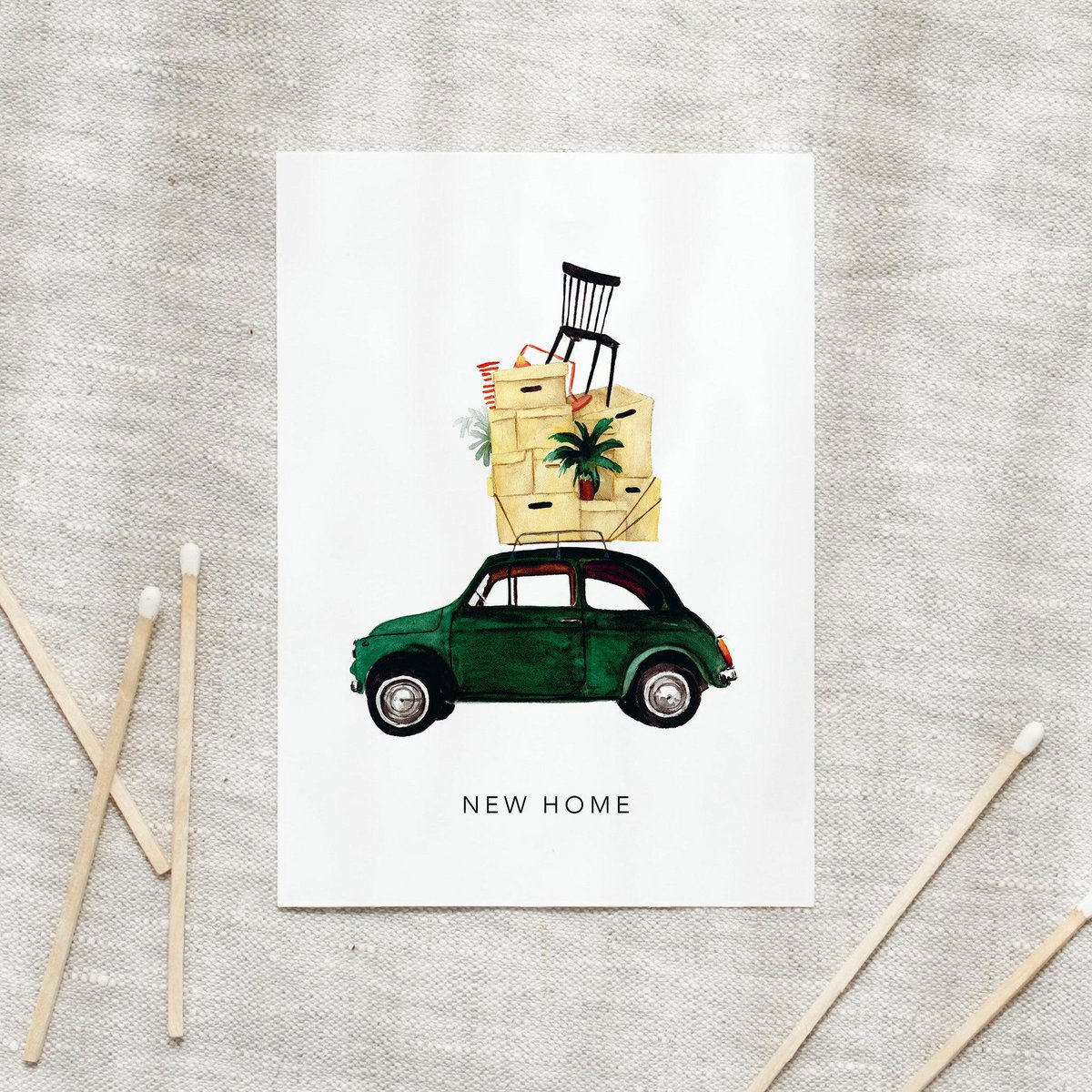 Postcard · New Home