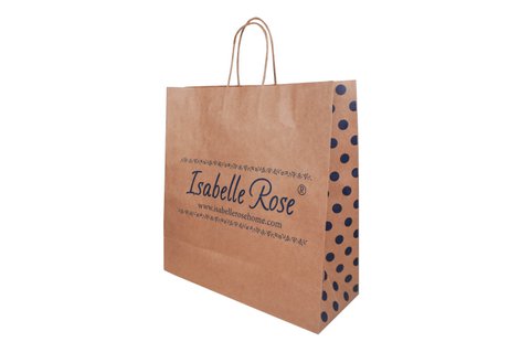 Isabelle Rose mittelgroße Papiertüte 34x34x14 cm