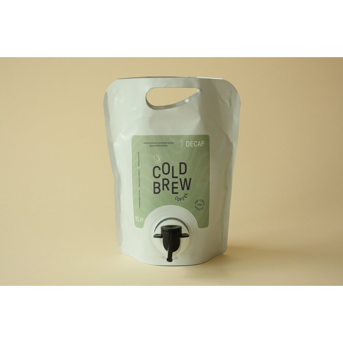 Premium Decaf Cold Brew Coffee 1 L