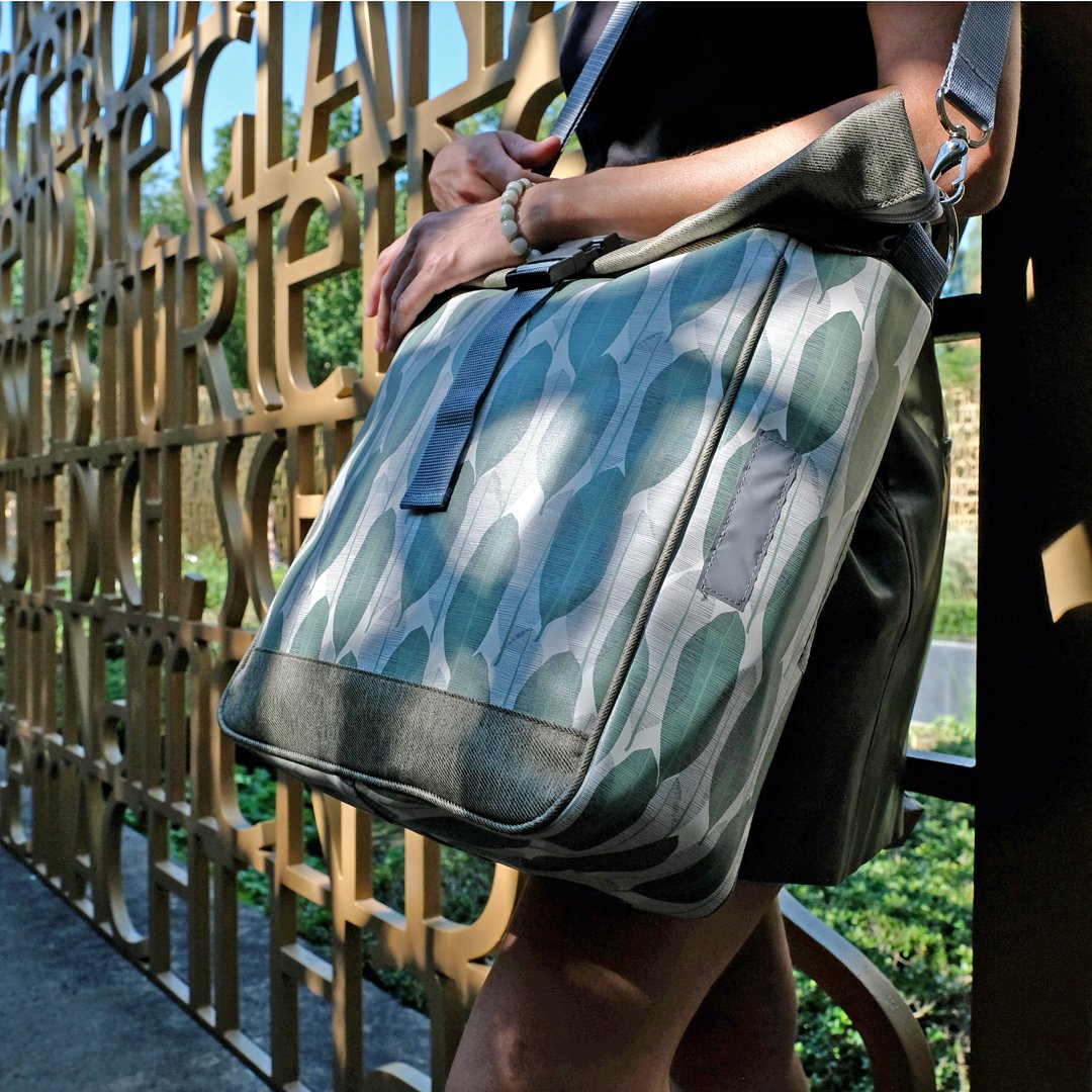 Fahrradtasche für Gepäckträger Satteltasche Packtasche, mit Tragegurt zum Umhängen, Wasserdicht - Banana Leafs