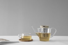 VIVA - Taule de verre de perfusion avec filtre 1 litre - transparent