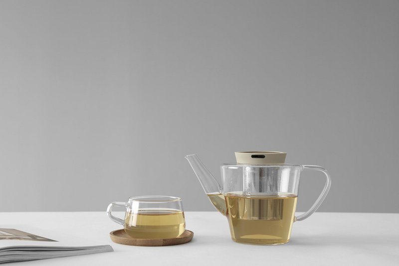 VIVA - Taule de verre de perfusion avec filtre 1 litre - transparent