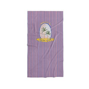 Personalizable Palm Trees Stripes Napkin