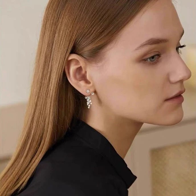 Starlight Orb Statement Earrings