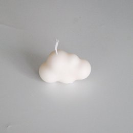 Bougie de soja en forme de nuage