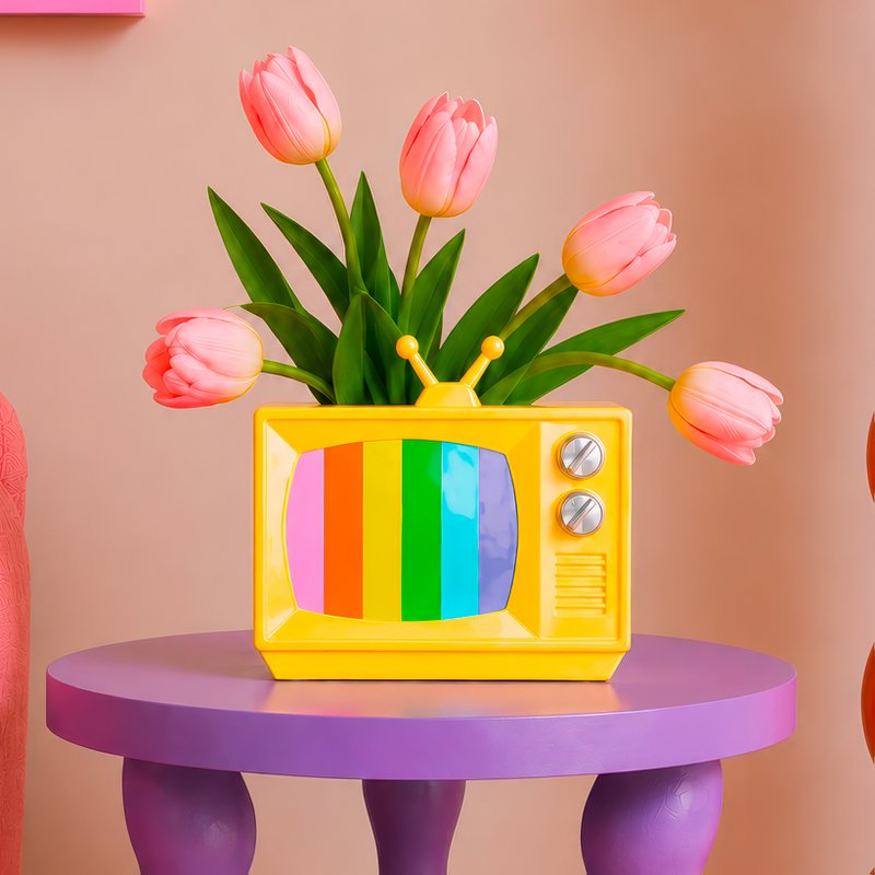 Vase Pastel TV
