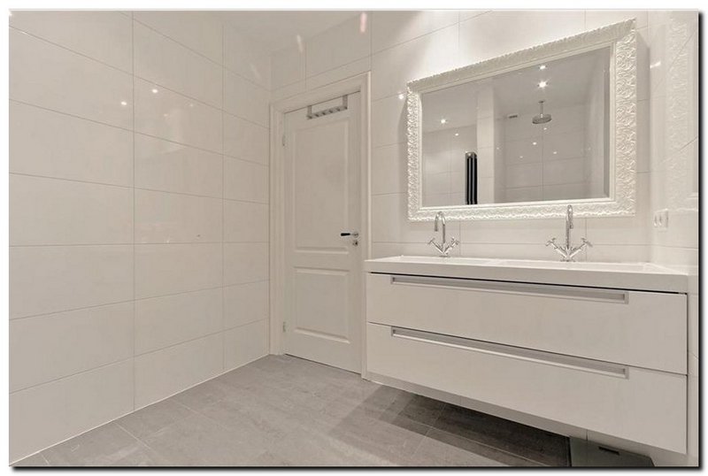 Mirror Sergio High gloss white