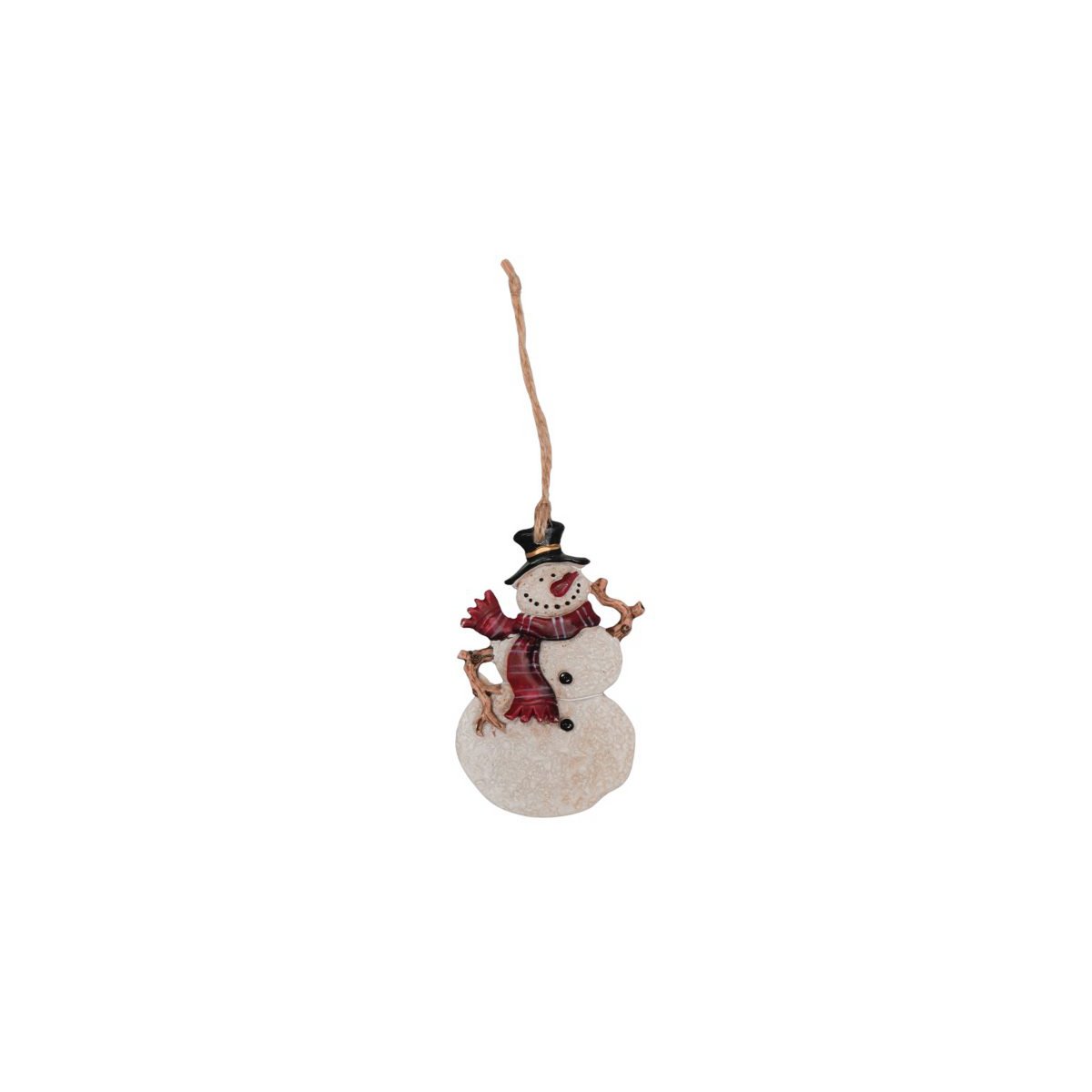 Resin snowman 9,5 cm Isabelle Rose
