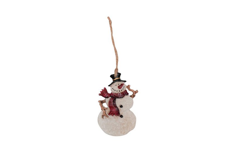 Resin snowman 9,5 cm Isabelle Rose