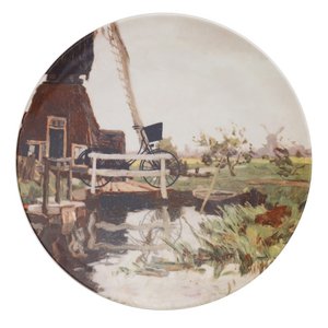 Dekoteller "Ode an die niederländische Landschaft"