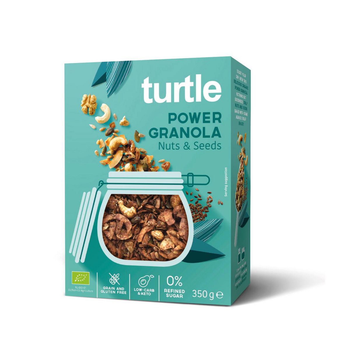 Turtle POWER Granola Bio Nuts & Seeds