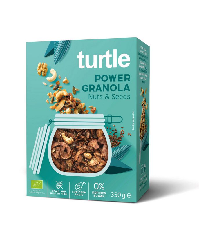 Turtle POWER Granola Bio Nuts & Seeds