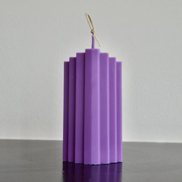 Gekleurde kaars Marghe POP collectie