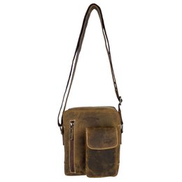 Herretaske eller dametaske i 3 farver bøffellæder - Crossbody-taske til kvinder eller mænd