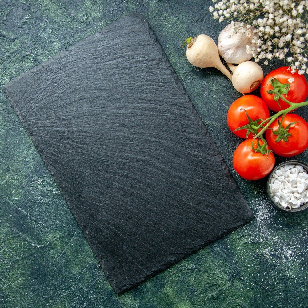 Serving Tray Stone Slate Rectangular 30x20 cm