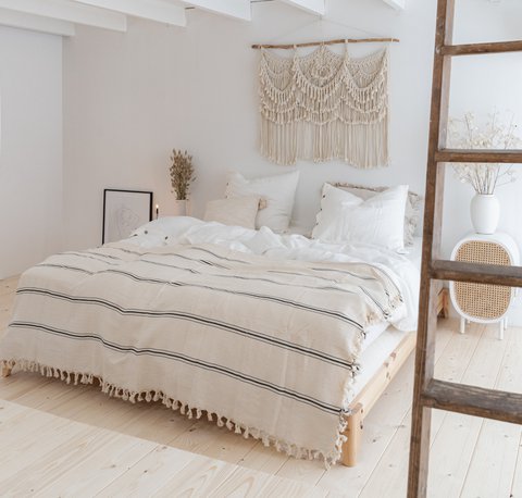 Rhine Cotton Bedspread & Throw