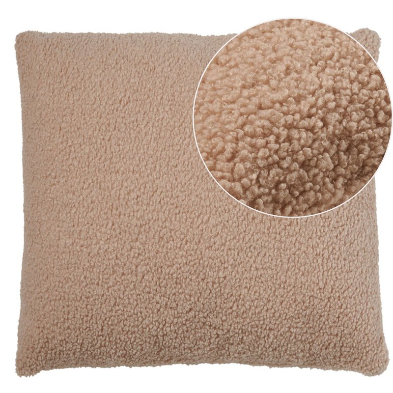Decorative Cushion Teddy Beige 50x50 cm